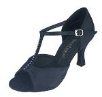 2" Heel T-strap Open Toe Ballroom Dance Shoe 12002-15 - Final Sale