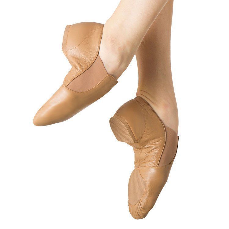 Bloch ElastaBootie Ladies Size 4 Tan Consignment Appearance 6/10