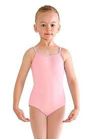 Bloch Vine Flock Bow Back Cami Leotard- CL8880 Size 8-10 Consignment Appearance 8.5/10