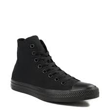 Converse Chuck Taylor All Star Hi Sneaker - Black Monochrome Consignment Appearance 10/10