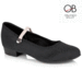 Freed CCH1 Black Canvas Character 1" Low Heel Appearance 8/10
