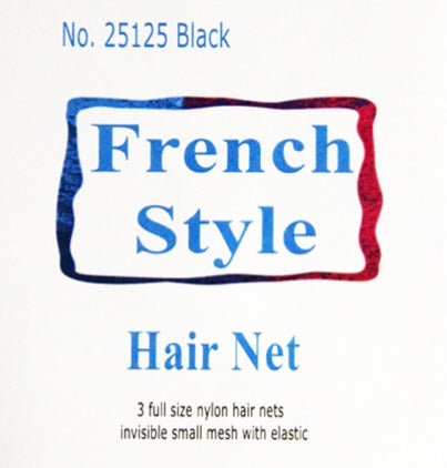 Hair pin, hair net, and hair elastic set