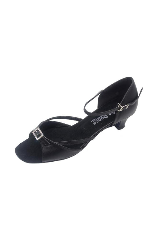 1.3" Heel Open Toe Ballroom Shoe GO7160 - Final Sale