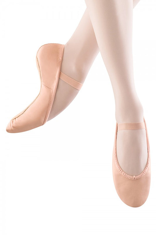 Girls Dansoft Leather Ballet Shoes S0205G Childrens