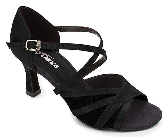 2.5" Heel Ballroom Shoe with Mesh Straps on Toe BL160 - Final Sale