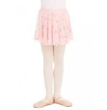 Capezio 3949C - Sequin Skirt Child M Pink Consignment Appearance 9/10
