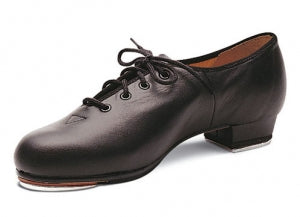 Bloch S0301L-(Consignment) amart012722 BLACK Classic Jazz Tap Shoe Size 6.5 - Adult Consignment appearance 7.5/10