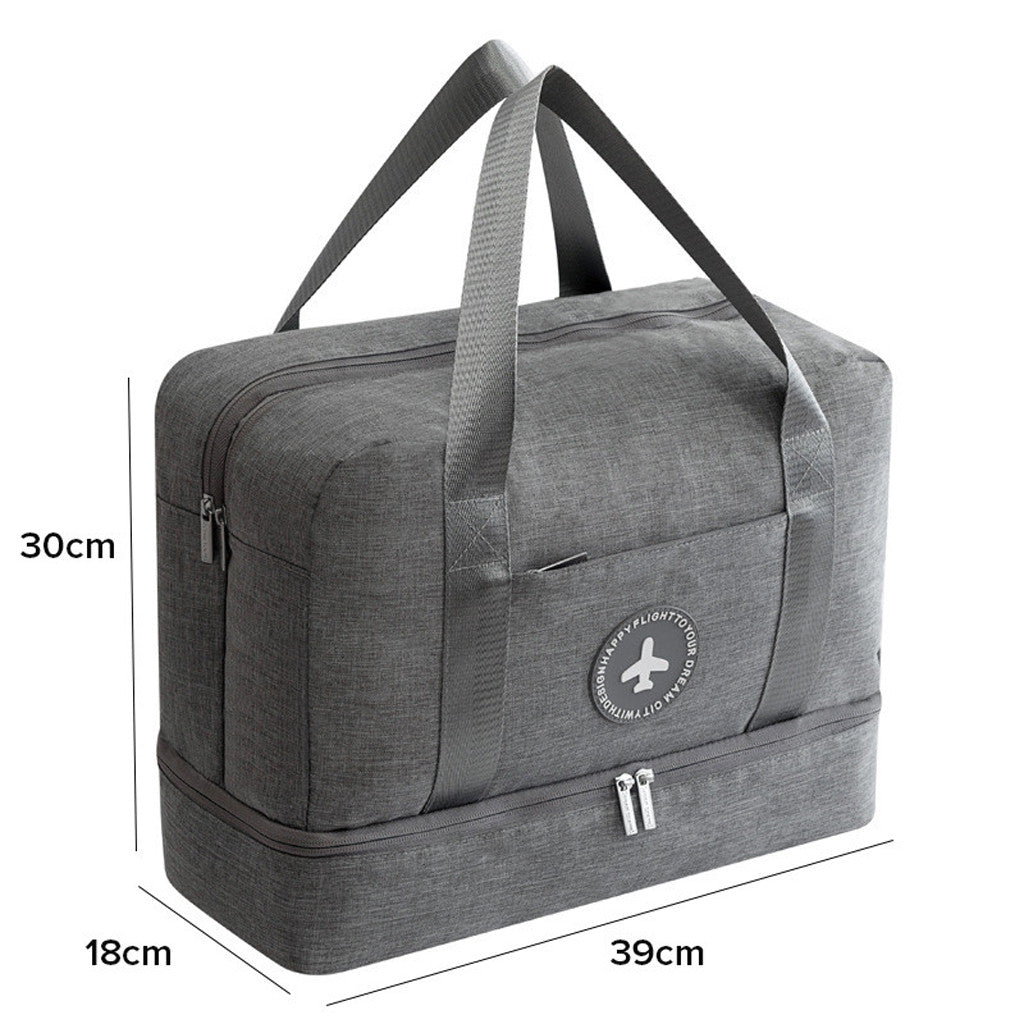 Travel Organizer Bag Large Capacity Luggage/Gym/Fitness/Competition/Wet/Dry Wet Separation